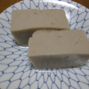 寒天で作る簡単～胡麻豆腐